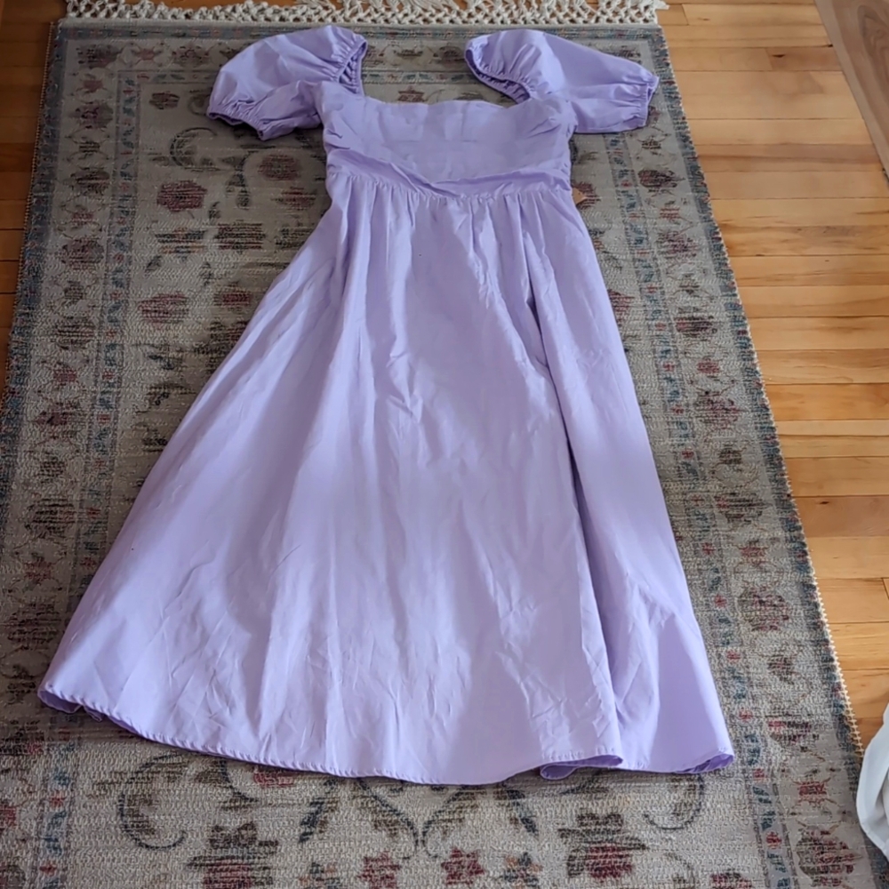 Lilac flowy O.P.T dress size L